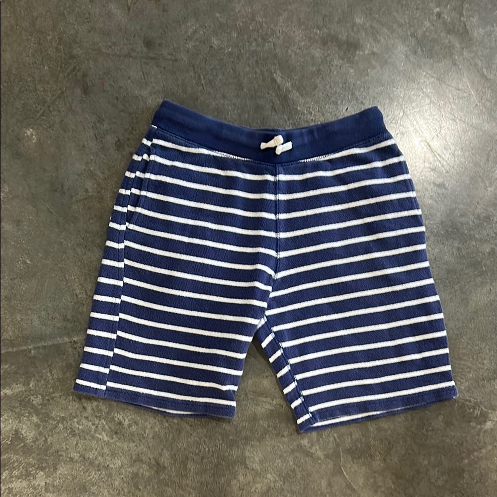 Striped Blue Kids Shorts